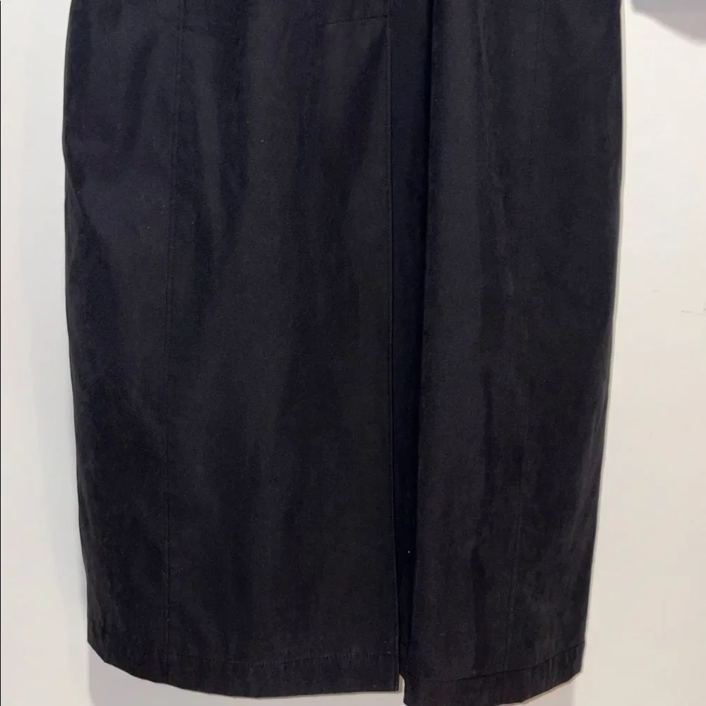 London Fog Black Trench Coat